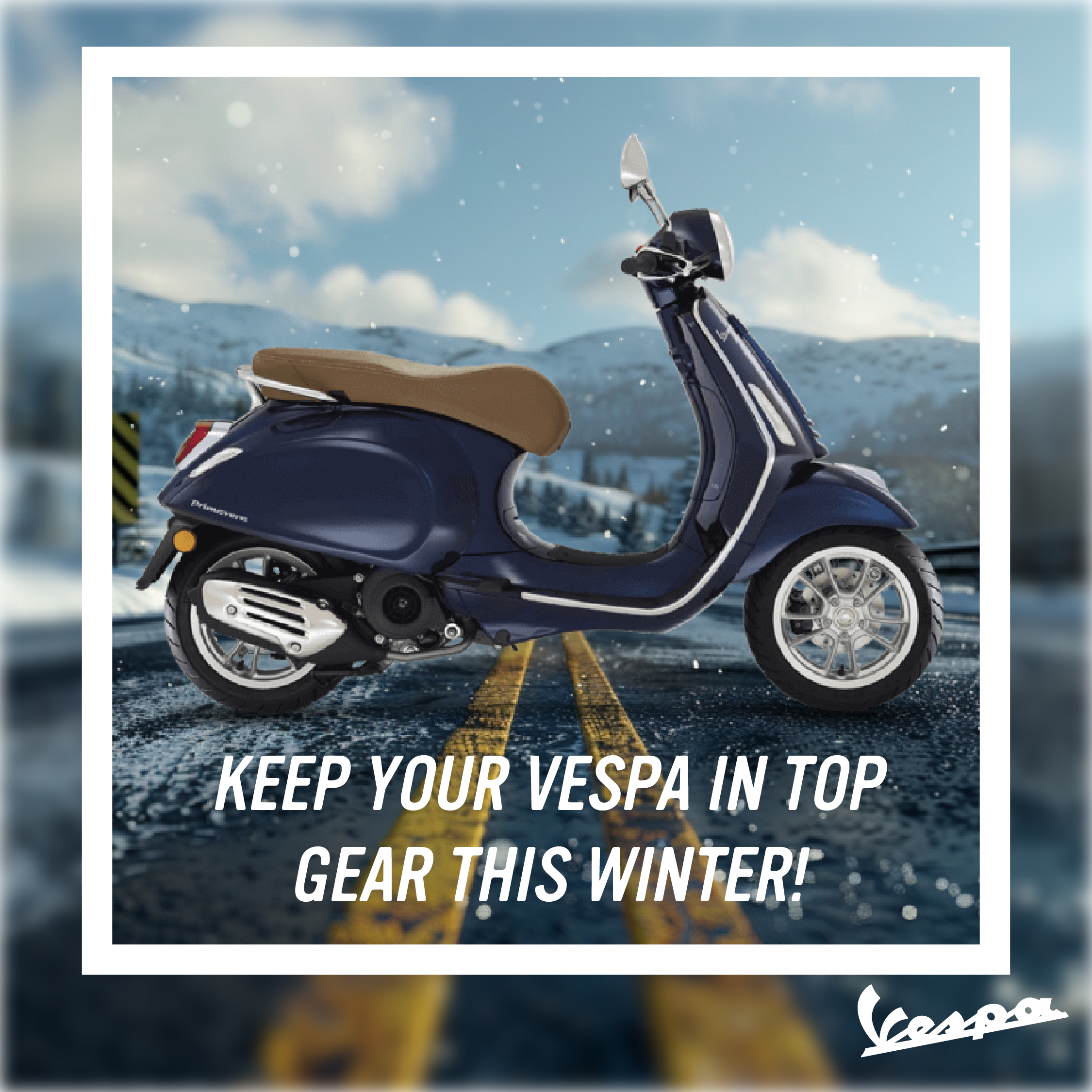 Vespa campaign visual
